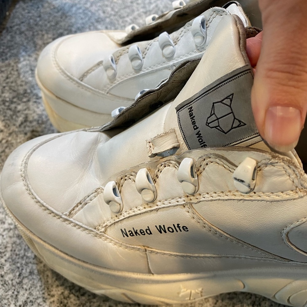 Naked Wolfe Platforms size 8 free shipping